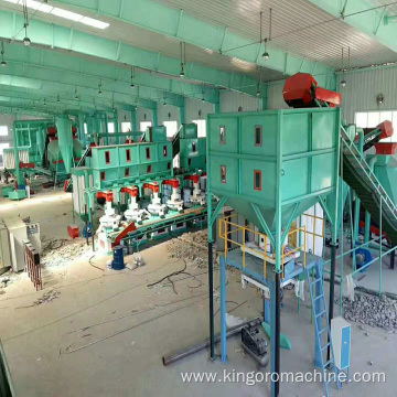 8-10t/h Model DCS-A1000 wood pellet packing bagging machine